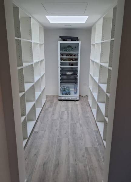 Buanderie en mélaminé haut de gamme à Lausanne